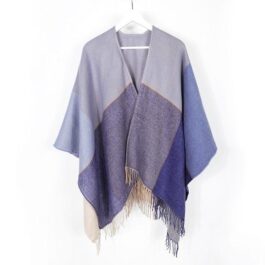 Poncho Acrylique Femme