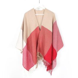 Poncho Acrylique Femme