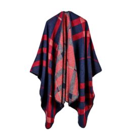Poncho Femme Long