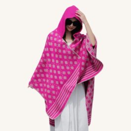 Poncho Rose Fushia