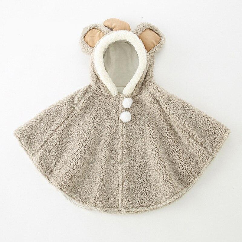 poncho a capuche enfant gris mois jpg