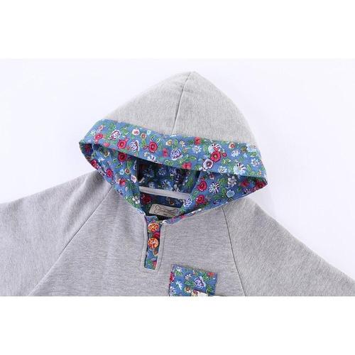poncho bebe coton hiver jpg