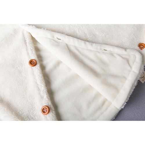 poncho bebe hiver a capuche jpg