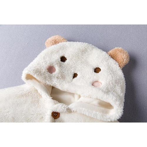 poncho bebe hiver a capuche jpg