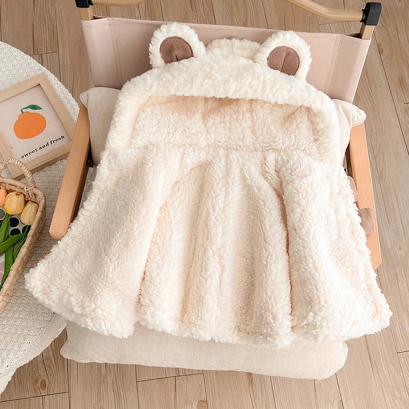 poncho bebe ourson ans jpg