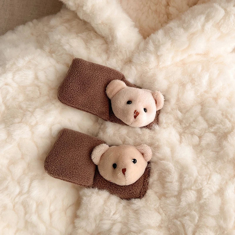 poncho bebe ourson ans jpg