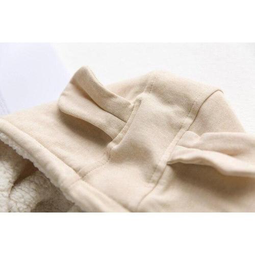 poncho bebe polaire hiver jpg