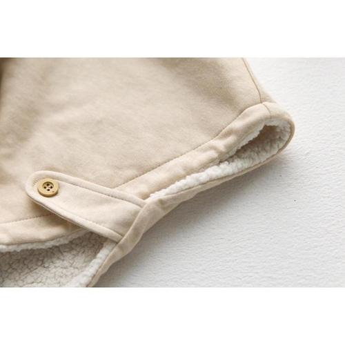 poncho bebe polaire hiver jpg