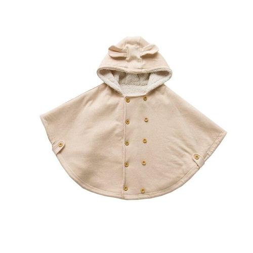poncho bebe polaire hiver jpg