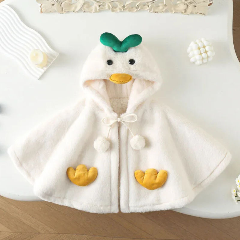 poncho cosy bebe canard ans png