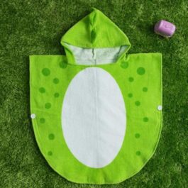Poncho Dinosaure Bain Bébé