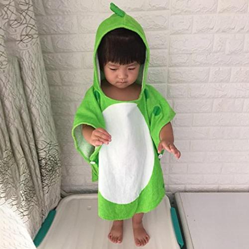 poncho de bain bebe dinosaure jpg