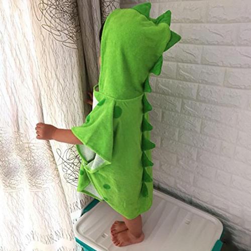 poncho de bain bebe dinosaure jpg