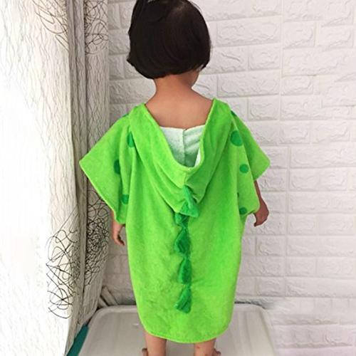 poncho de bain bebe dinosaure jpg