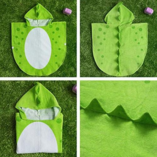poncho de bain bebe dinosaure jpg