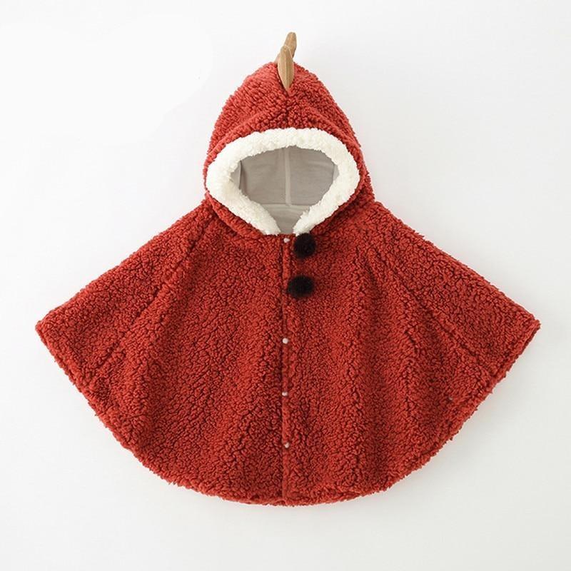poncho enfant rouge mois jpg