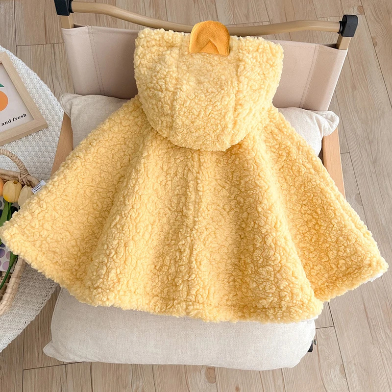 poncho polaire bebe canard ans png