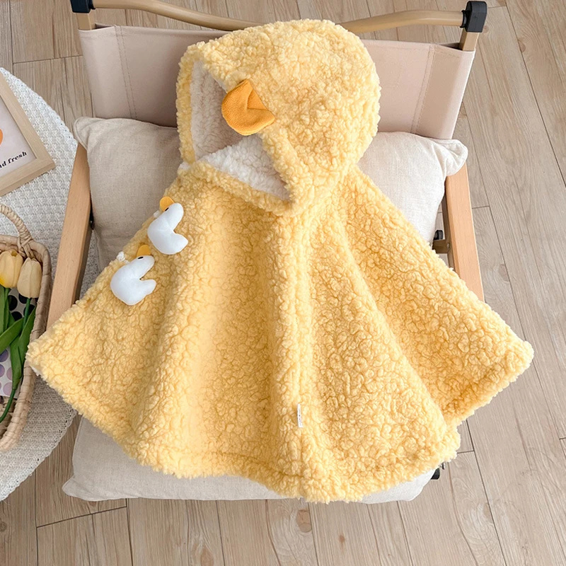 poncho polaire bebe canard ans png