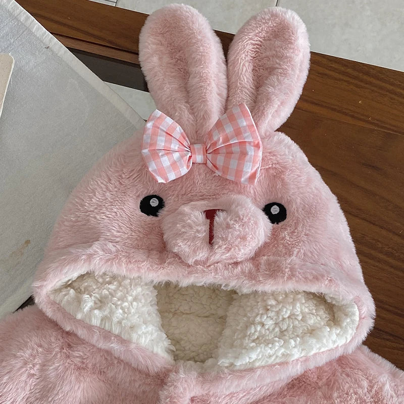 poncho pour bebe lapin ans jpg