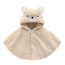 Poncho Agneau Bébé Doux