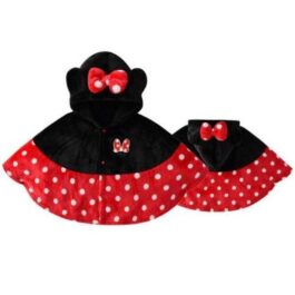 Poncho Minnie Bébé Polaire